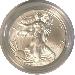 2012-W Burnished BU American Silver Eagle * 1oz Silver