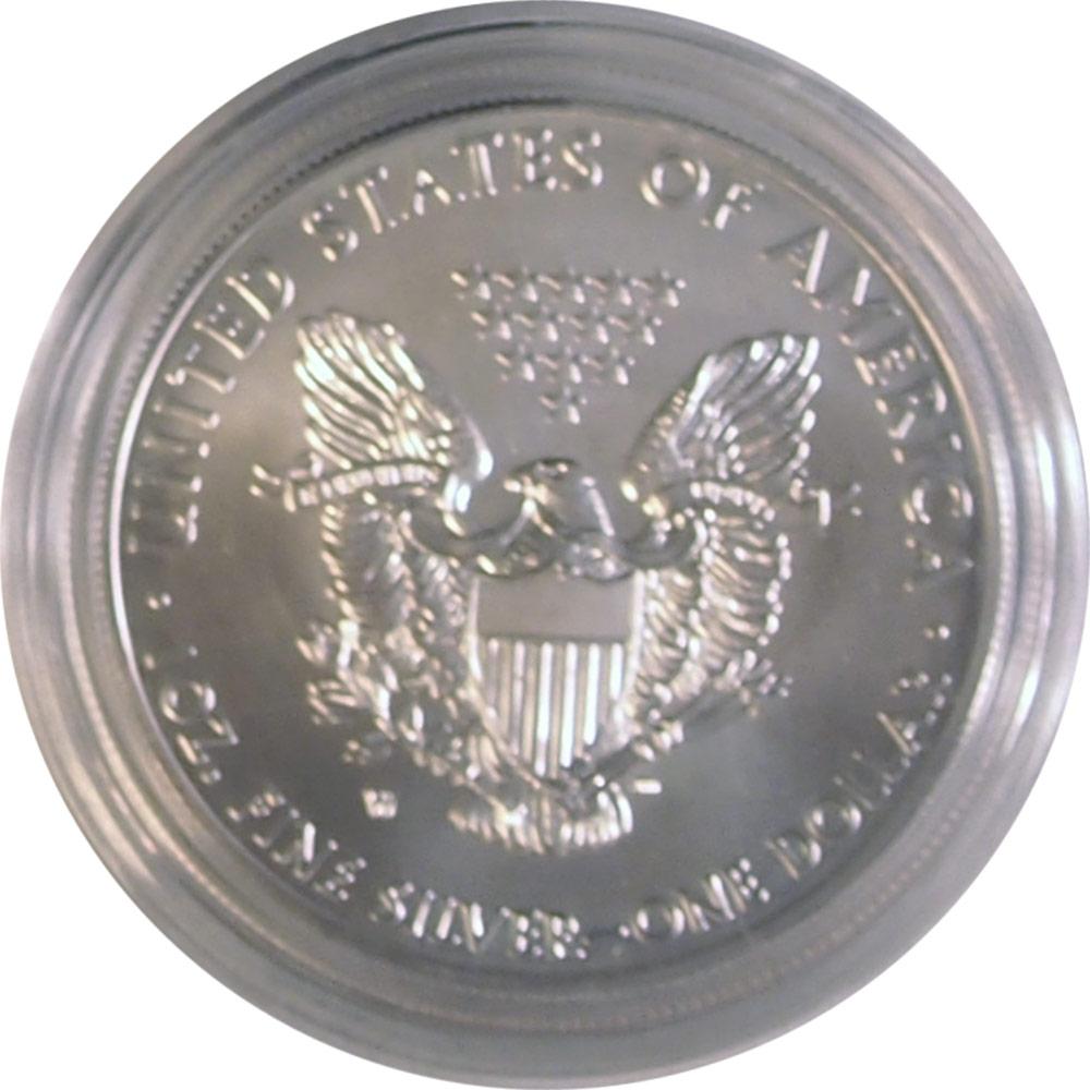 2011-W Burnished BU American Silver Eagle * 1oz Silver