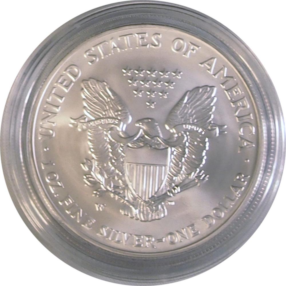 2006-W Burnished BU American Silver Eagle * 1oz Silver