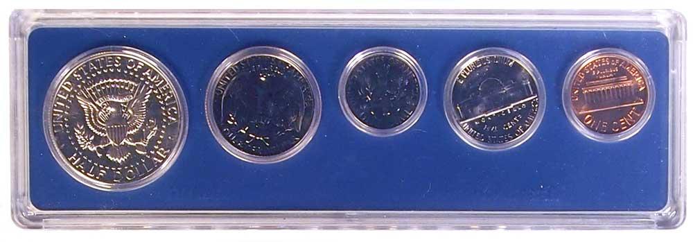 1966 SMS U.S. Special Mint Set - All Original 5 Coin Special Mint Set