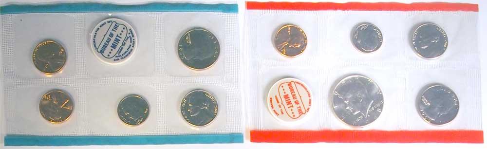 1968 Mint Set - All Original 10 Coin U.S. Mint Uncirculated Set