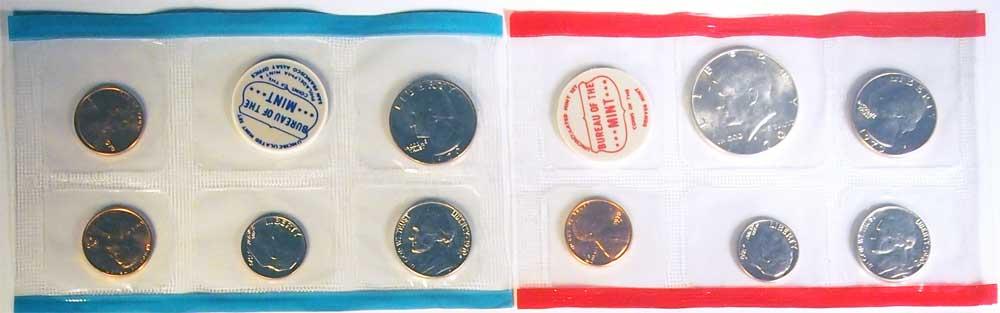 1970 Mint Set - All Original 10 Coin U.S. Mint Uncirculated Set