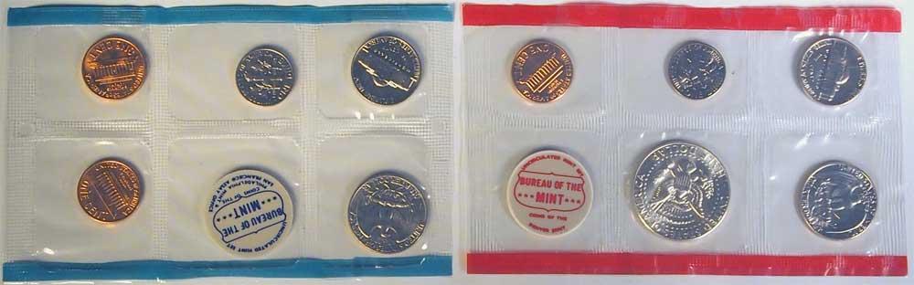 1970 Mint Set - All Original 10 Coin U.S. Mint Uncirculated Set