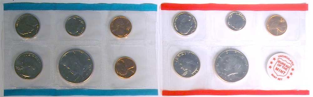 1971 Mint Set - All Original 11 Coin U.S. Mint Uncirculated Set