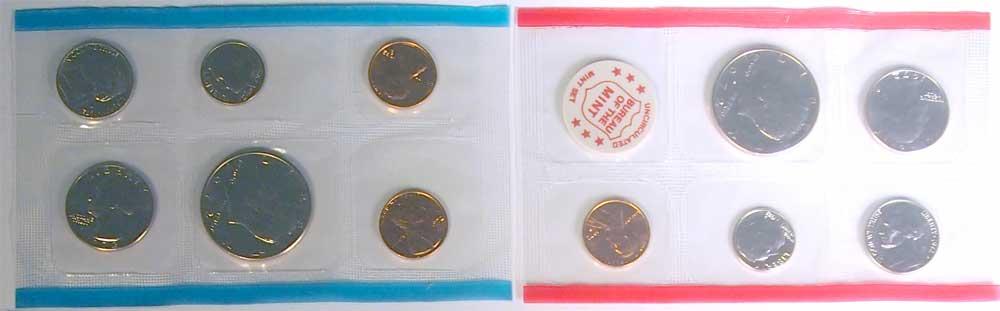 1972 Mint Set - All Original 11 Coin U.S. Mint Uncirculated Set