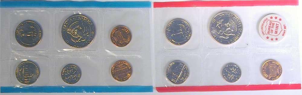 1972 Mint Set - All Original 11 Coin U.S. Mint Uncirculated Set