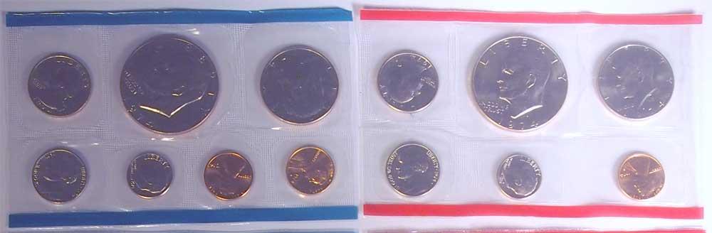 1974 Mint Set - All Original 13 Coin U.S. Mint Uncirculated Set