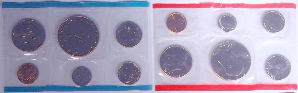 1975 Mint Set - All Original 12 Coin U.S. Mint Uncirculated Set