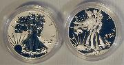 2013 American Silver Eagle 2 Coin Silver Set from West Point Mint