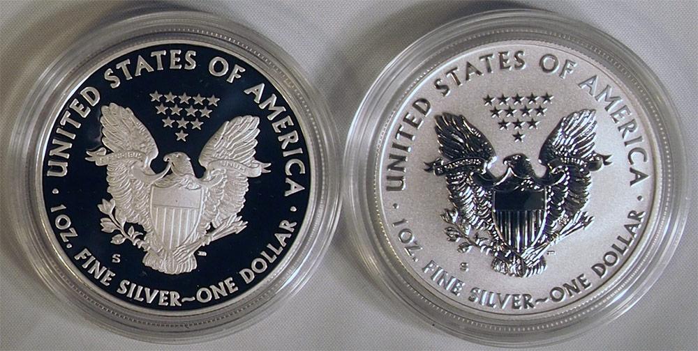 2012 American Silver Eagle 2 Coin Proof Set from San Francisco Mint