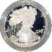1987 Silver Eagle PROOF In Box with COA 1987-S American Silver Eagle Dollar Proof