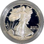 1988 Silver Eagle PROOF In Box with COA 1988-S American Silver Eagle Dollar Proof