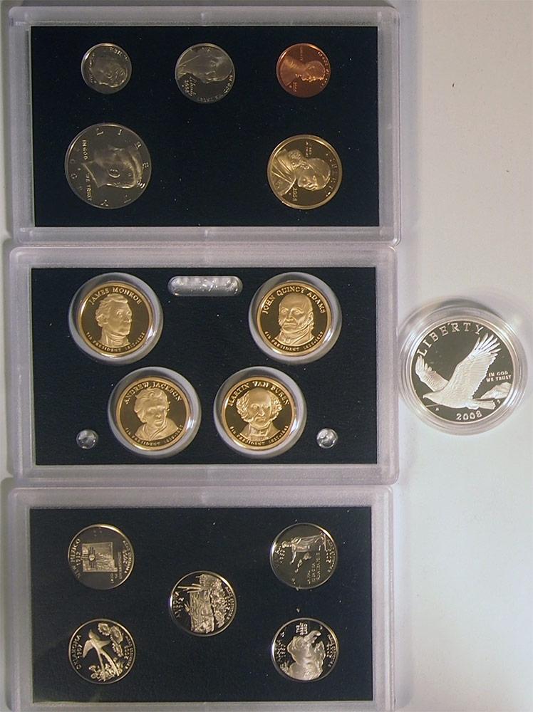 2008 American Legacy Collection Proof Sets - 15 Coin U.S. Mint Proof Set