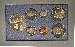 1986 PRESTIGE PROOF SET Deluxe Box & Papers 7 Coin U.S. Mint Proof Set