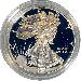 1993 Silver Eagle PROOF In Box with COA 1993-P American Silver Eagle Dollar Proof