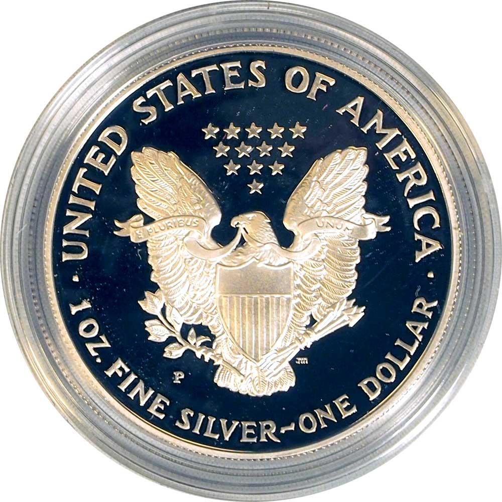 1994 Silver Eagle PROOF In Box with COA 1994-P American Silver Eagle Dollar Proof