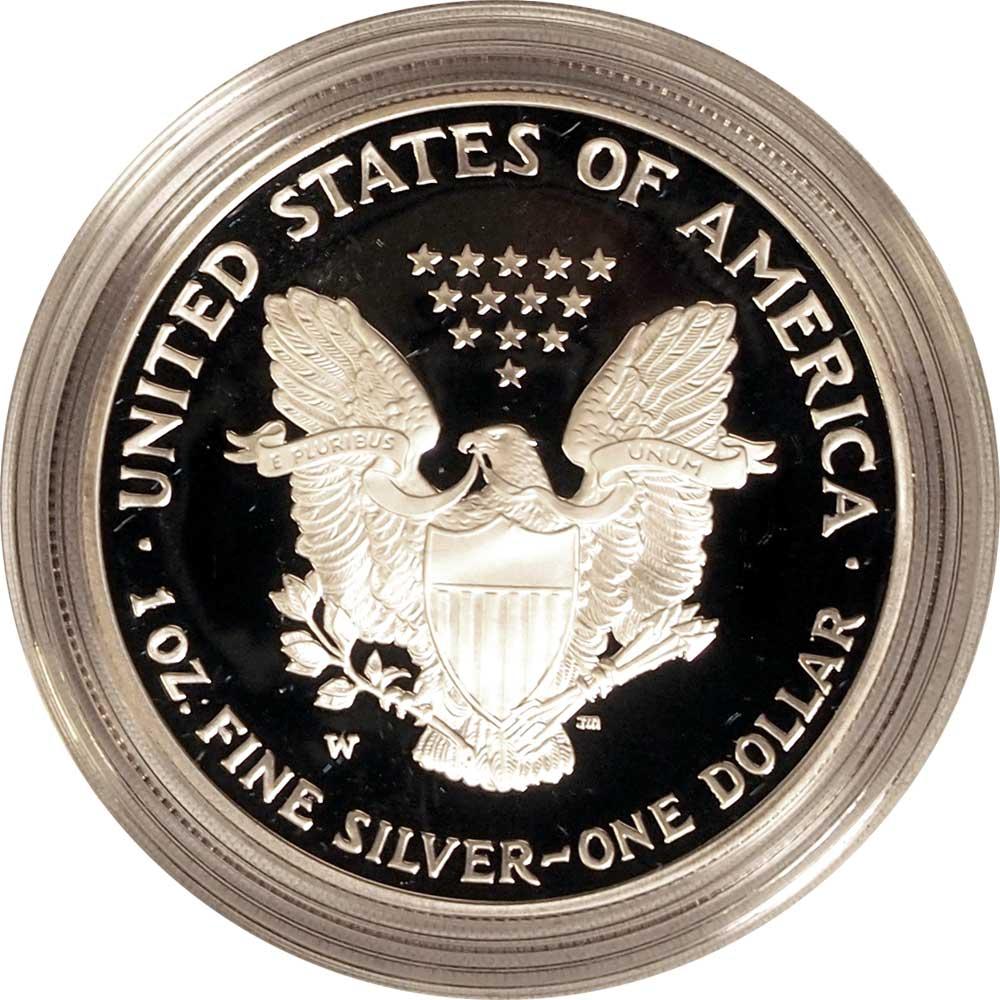 2006 Silver Eagle PROOF In Box with COA 2006-W American Silver Eagle Dollar Proof