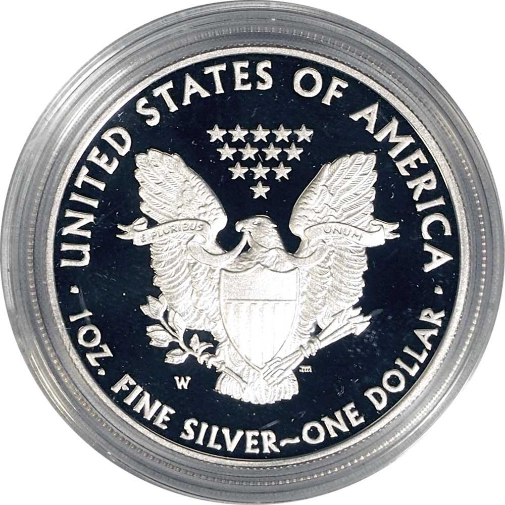 2011 Silver Eagle PROOF In Box with COA 2011-W American Silver Eagle Dollar Proof