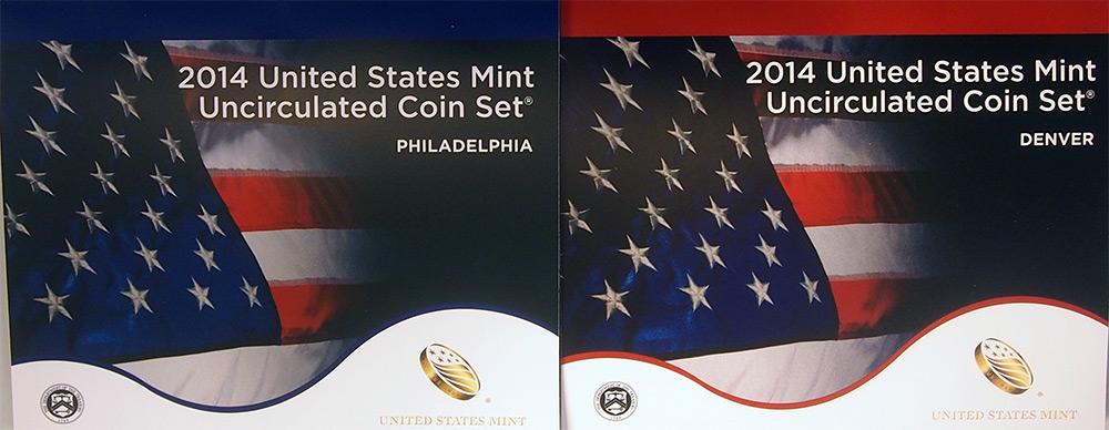 2014 Mint Set - All Original 28 Coin U.S. Mint Uncirculated Set