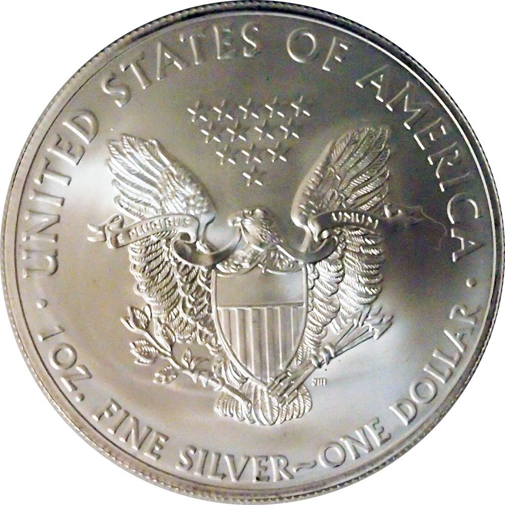 1989 American Silver Eagle Dollar BU 1oz Silver Uncirculated Coin