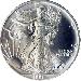 1991 American Silver Eagle Dollar BU 1oz Silver Uncirculated Coin