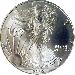 2002 American Silver Eagle Dollar BU 1oz Silver Uncirculated Coin