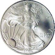 2004 American Silver Eagle Dollar BU 1oz Silver Uncirculated Coin