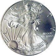 2013 American Silver Eagle Dollar BU 1oz Silver Uncirculated Coin