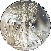 2014 American Silver Eagle Dollar BU