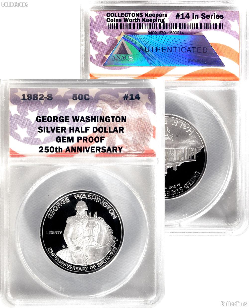 CollecTons Keeper #14: 1982-S George Washington Proof Half Dollar