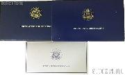 1986 Statue of Liberty Centennial Commemorative Proof Three Coin Set OGP Replacement Box and COA