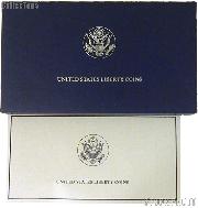 1986 Statue of Liberty Centennial Commemorative Uncirculated Two Coin Set OGP Replacement Box and COA