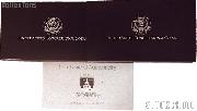 1989 Congress Bicentennial Commemorative Proof Silver Dollar OGP Replacement Box and COA