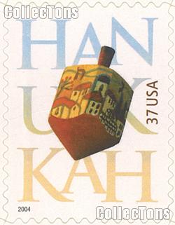 2004 Hanukkah 37 Cent US Postage Stamp Unused Sheet of 20 Scott #3880