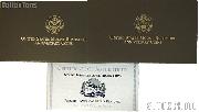 1991 Mount Rushmore Golden Anniversary Commemorative Proof Silver Dollar OGP Replacement Box and COA