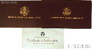 1988 Seoul Olympiad Commemorative Uncirculated Gold Five Dollar OGP Replacement Box and COA