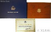1986 Statue of Liberty Centennial Commemorative Six Coin Set OGP Replacement Box and COA