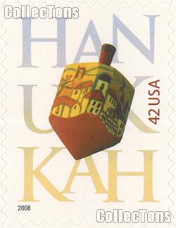 2008 Hanukkah 42 Cent US Postage Stamp Unused Sheet of 20 Scott #4372