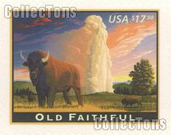 2009 Old Faithful $17.50 US Postage Stamp Unused Sheet of 20 Scott #4379