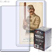 Tobacco Card Holders by BCW 25 Pack Premium Topload Trading Card Holder