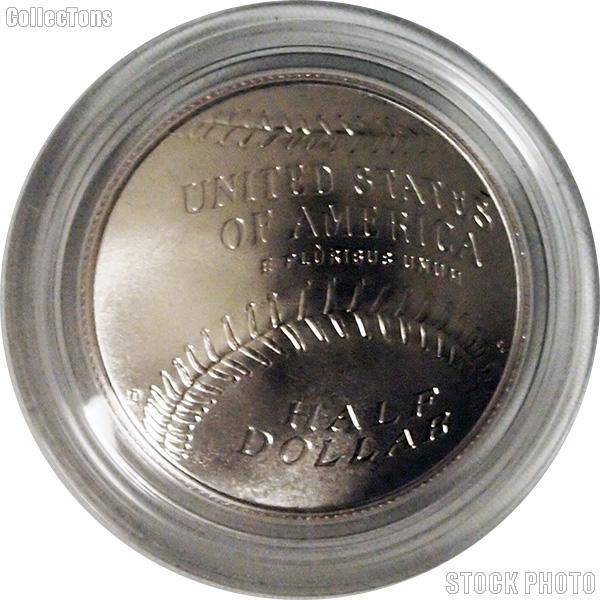 2014-D National Baseball Hall of Fame Uncirculated (BU) Commemorative Clad Half Dollar