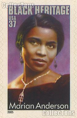 2005 Marian Anderson 37 Cent US Postage Stamp Unused Sheet of 20 Scott #3896