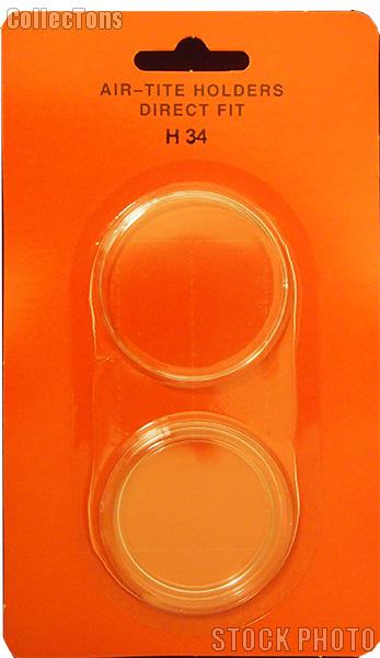 Air-Tite Coin Capsule Direct Fit "H34" Coin Holder U.S. $20 Gold