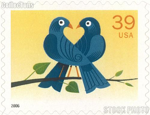 2006 Love 39 Cent US Postage Stamp Unused Booklet of 20 Scott #4029