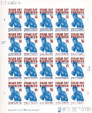 2006 Sugar Ray Robinson - Boxer 39 Cent US Postage Stamp Unused Sheet of 20 Scott #4020