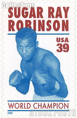 2006 Sugar Ray Robinson - Boxer 39 Cent US Postage Stamp Unused Sheet of 20 Scott #4020