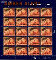 2006 Amber Alert 39 Cent US Postage Stamp Unused Sheet of 20 Scott #4031