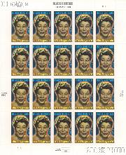 2007 Black Heritage - Ella Fitzgerald Series 39 Cent US Postage Stamp Unused Sheet of 20 Scott #4120