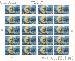2007 Literary Arts - Henry Wadsworth Longfellow 39 Cent US Postage Stamp Unused Sheet of 20 Scott #4124