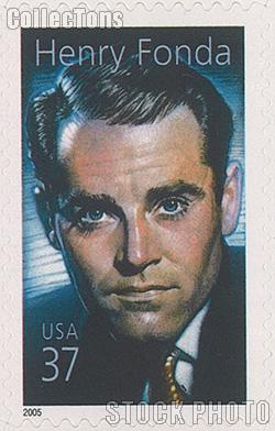 2005 Henry Fonda 37 Cent US Postage Stamp Unused Sheet of 20 Scott #3911